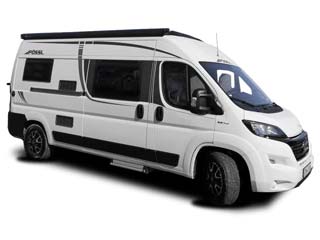 Außenansicht Camper Van - Pössl 2Win PLUS Außenansicht Camper Van - Pössl 2Win PLUS