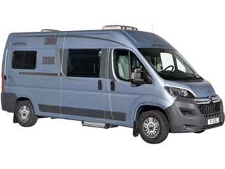 Außenansicht Camper Van - Pössl 2Win R PLUS