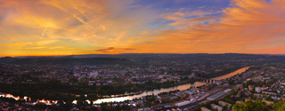 Über uns - Panoramaaufnahme von Trier 2020